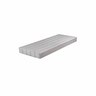 Linea Oblique Weatherboard 16mm thick, 2700 x 300mm Pre-primed Manila White