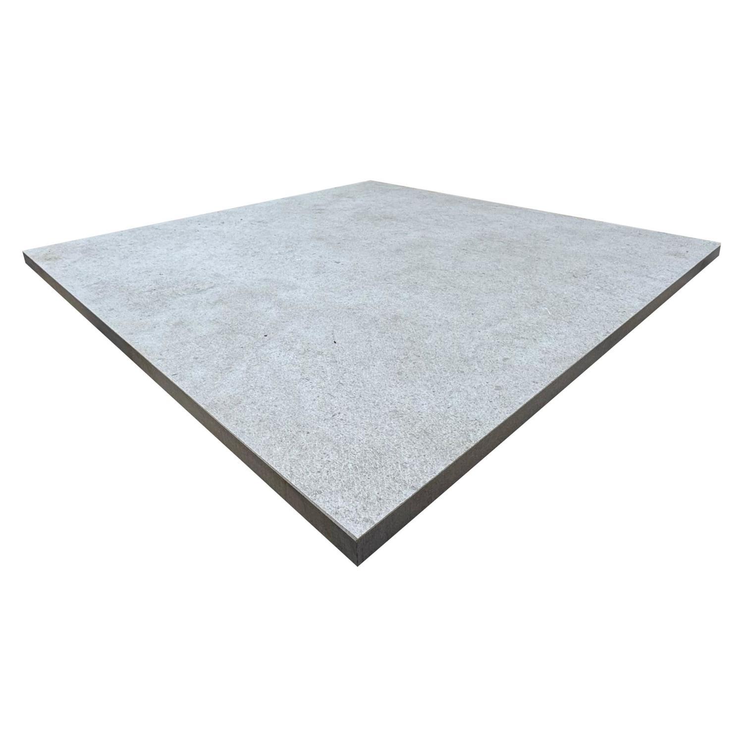Porcelain Paver H: 20mm, W:600mm, D: 600mm Silver