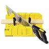 Mitre Box & Saw H: 115mm, W: 175mm, D: 470mm Yellow