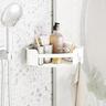 Corner Adhesive Flex Bin  White