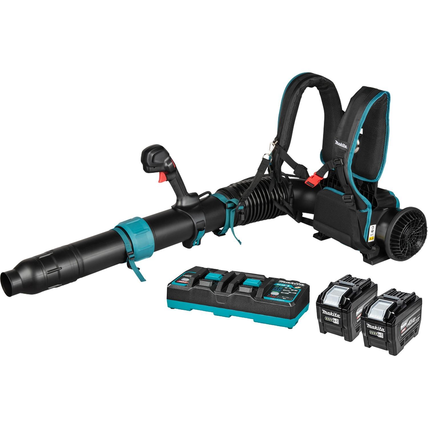 Brushless Backpack Blower Kit 40 Volt  Teal