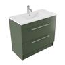 Calais Floor Vanity 900mm Green Slate