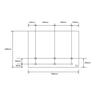 Balustrade Face Fixed Glass Panel