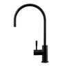 Gooseneck Water Filter Tap  Black