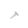 Light Duty Tee Hinge 100mm Galvanised