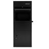 Parcel Pillar Letterbox Black