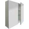 Vitali Bathroom Cabinet H: 620mm, W: 600mm, D: 160mm White