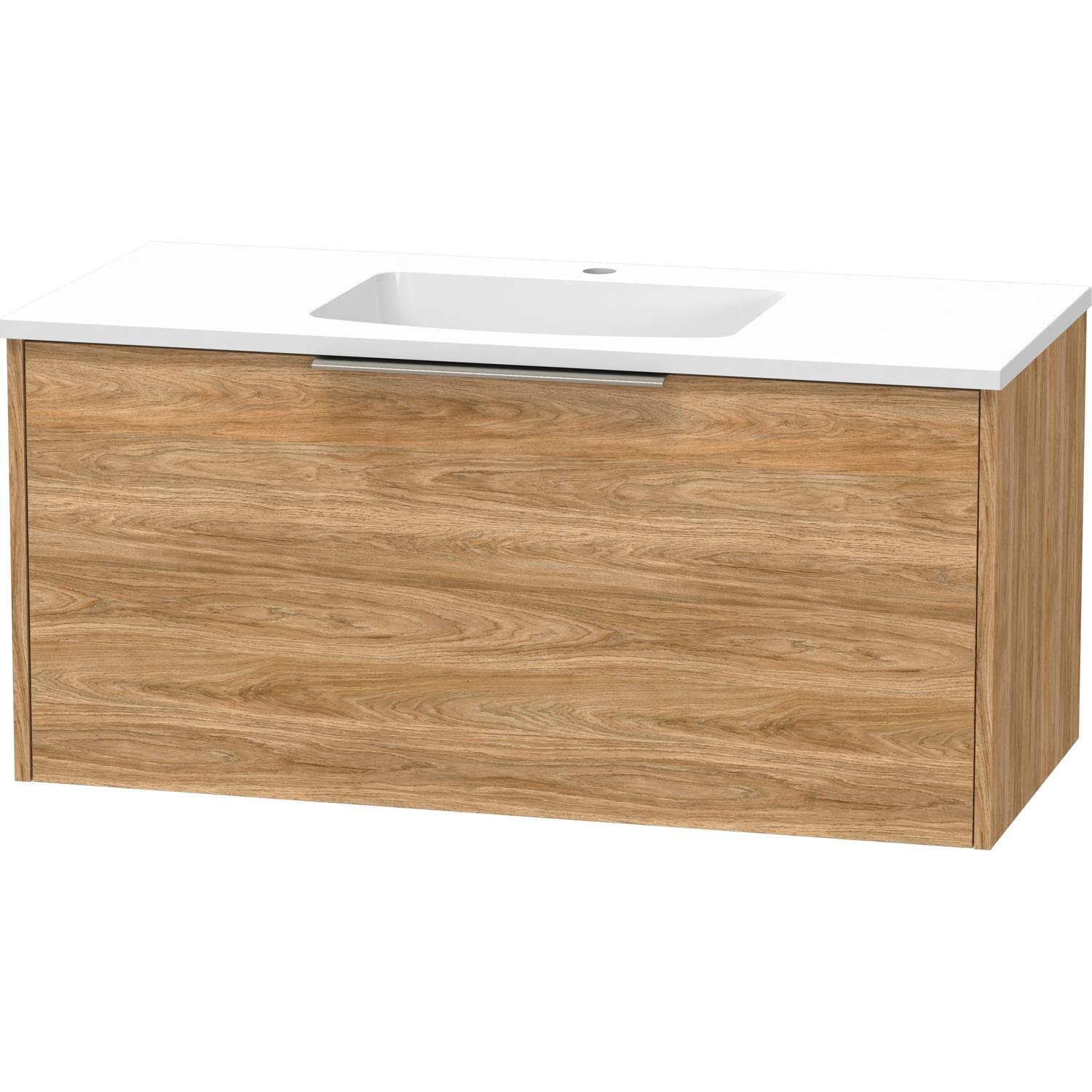 Single Drawer Wall Hung Vanity
