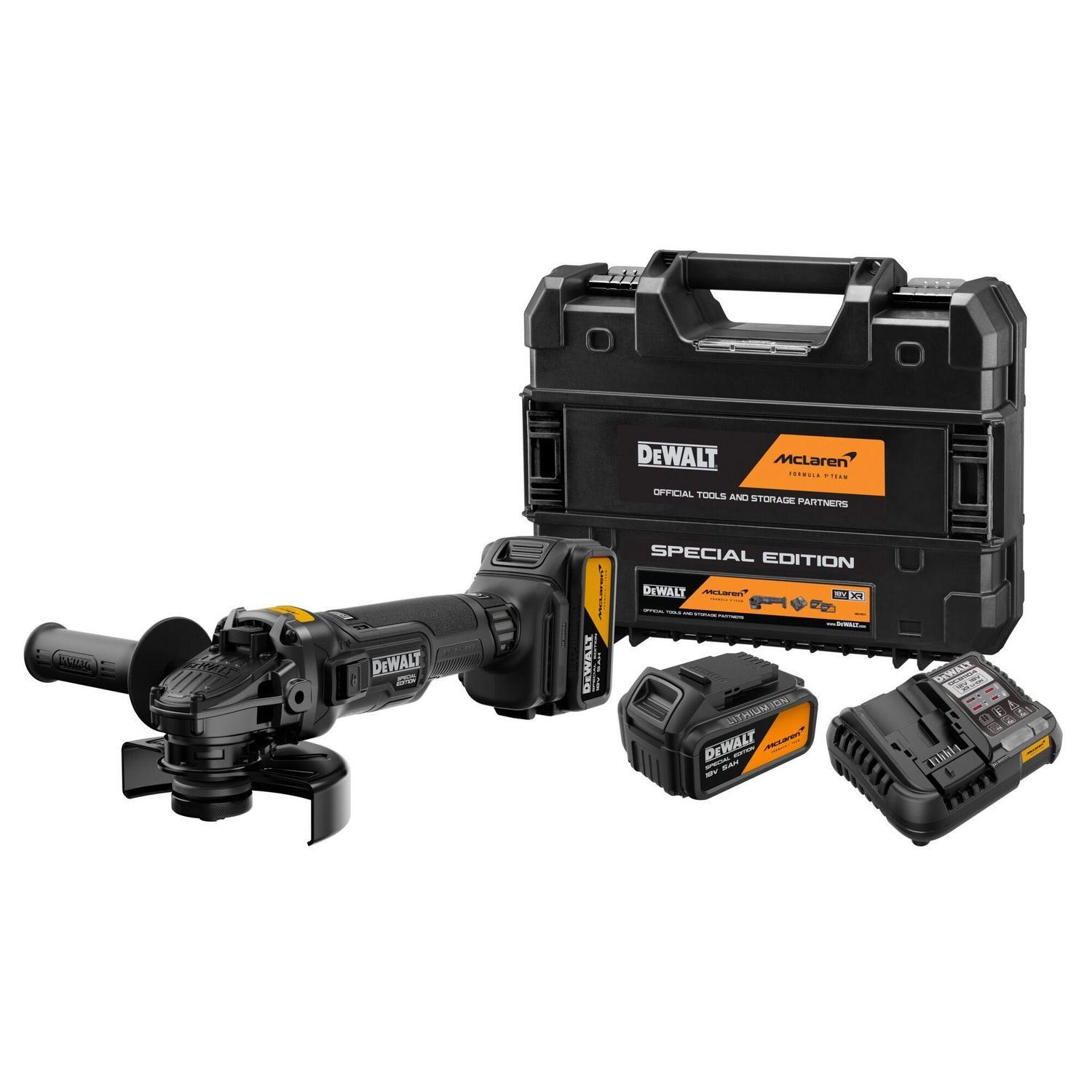 MCLAREN Angle Grinder Kit 5.0Ah 18 Volt