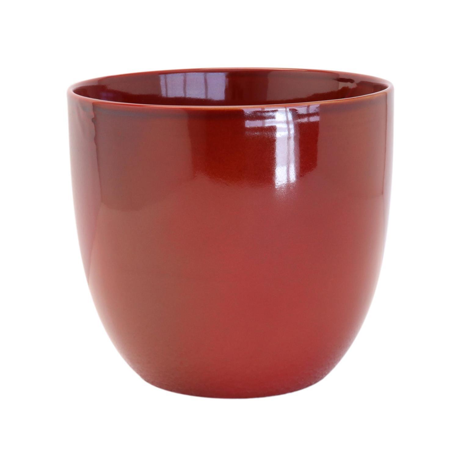 Glazed Indoor Cover Pot