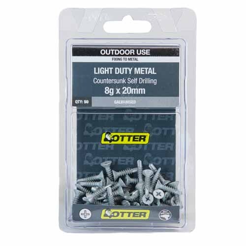 Light Duty Metal Screws
