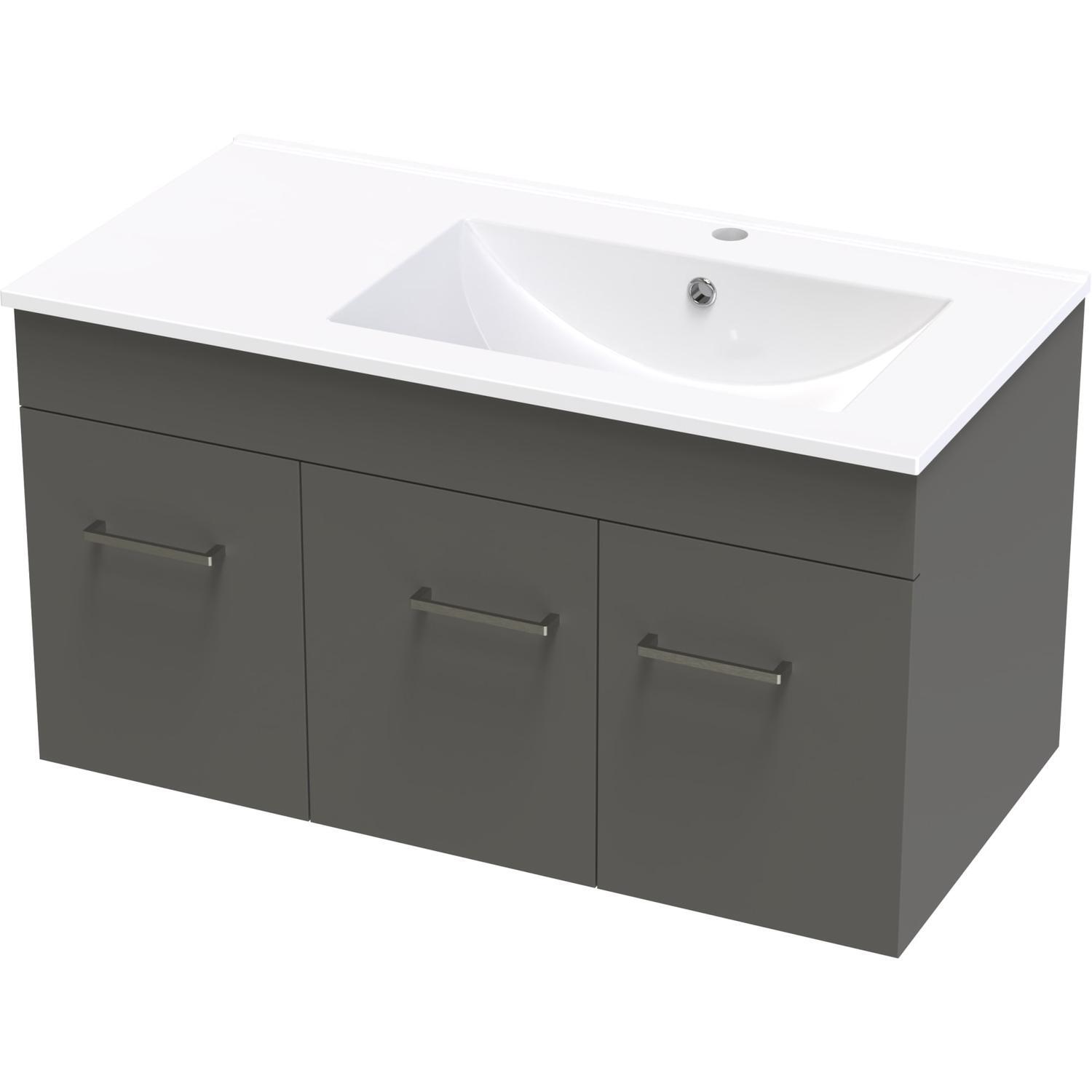 Classic Valley 900 Right Hand Bowl Wall Colour