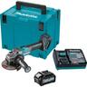 Cordless Angle Grinder Slide Switch Kit 40 volt 4Ah 125mm