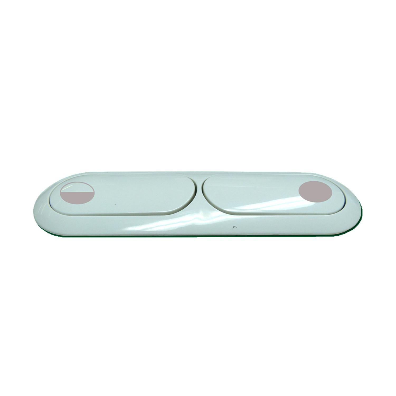 Dual Flush Button Oblong