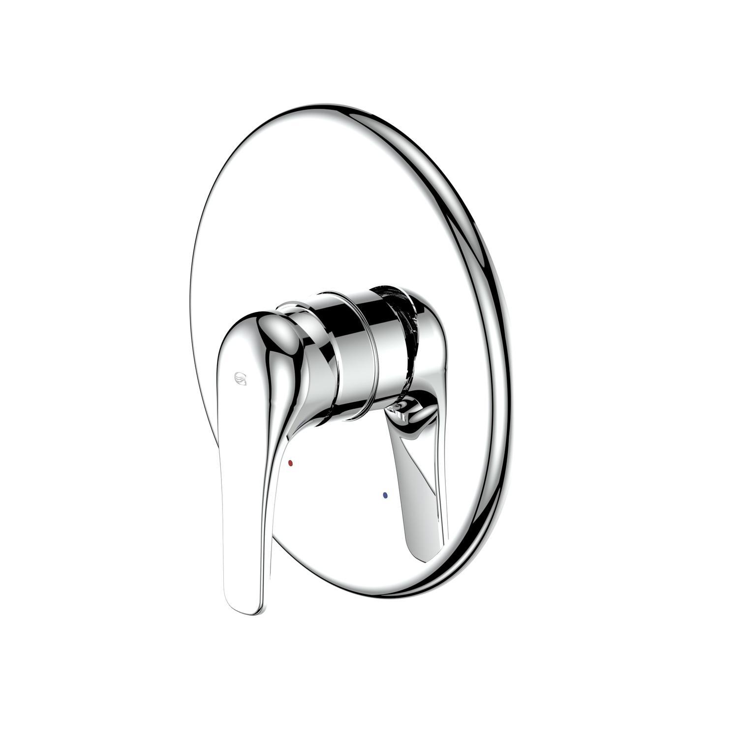 FloBoost Retro Shower Mixer  Chrome