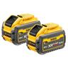 Twin Battery Pack 18/54 Volt Yellow & Black