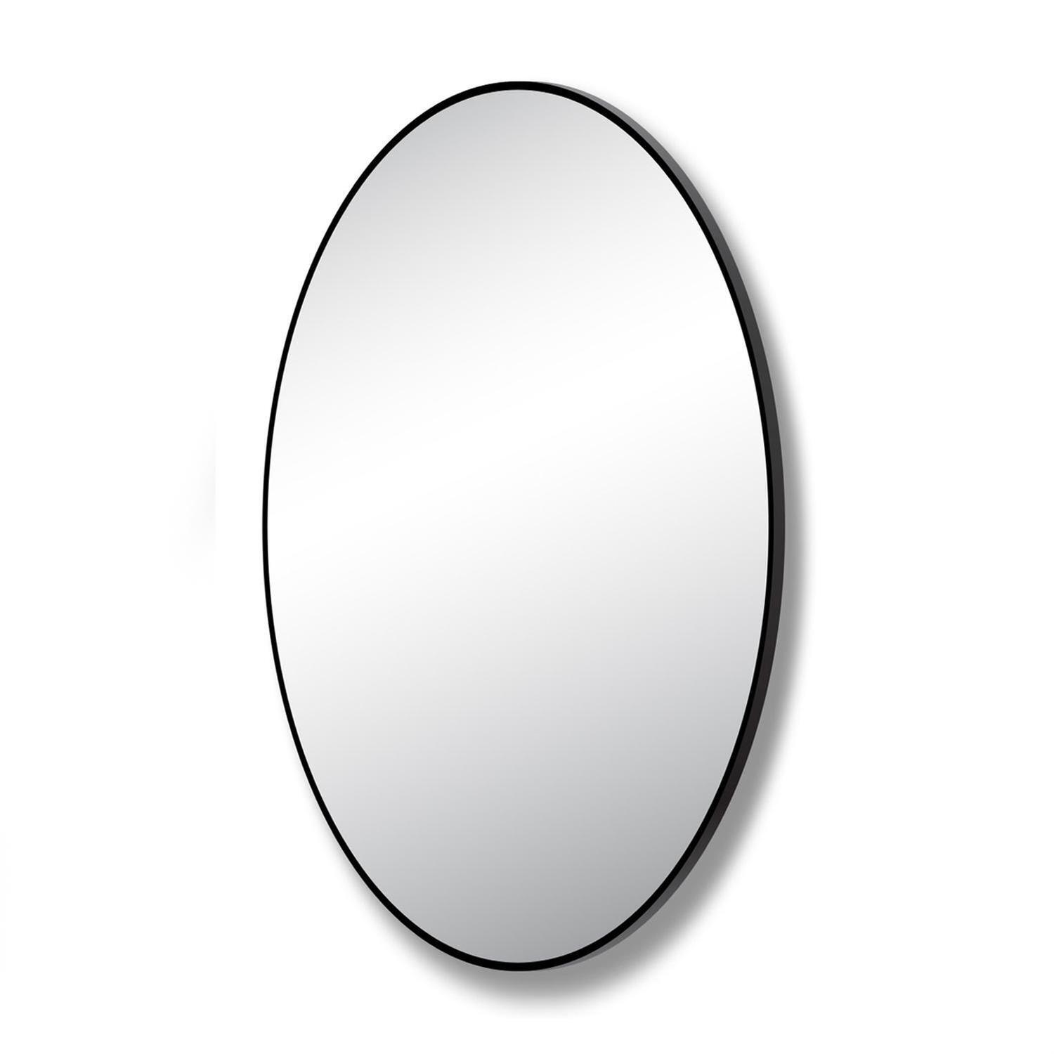 Framed Oval Mirror