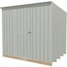 Shed H:1830mm, W:2280mm, D:1830mm Alu-Zinc