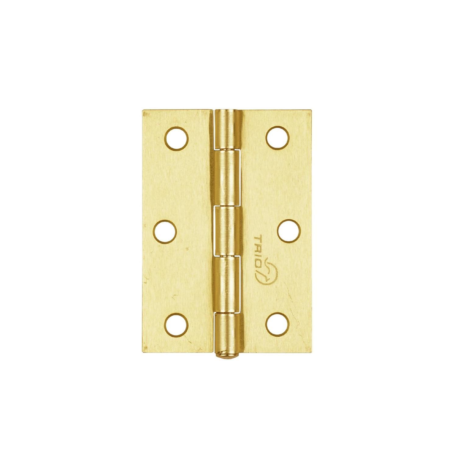 Butt Hinge Loose 85mm x 60mm x 1.5mm Matte Gold