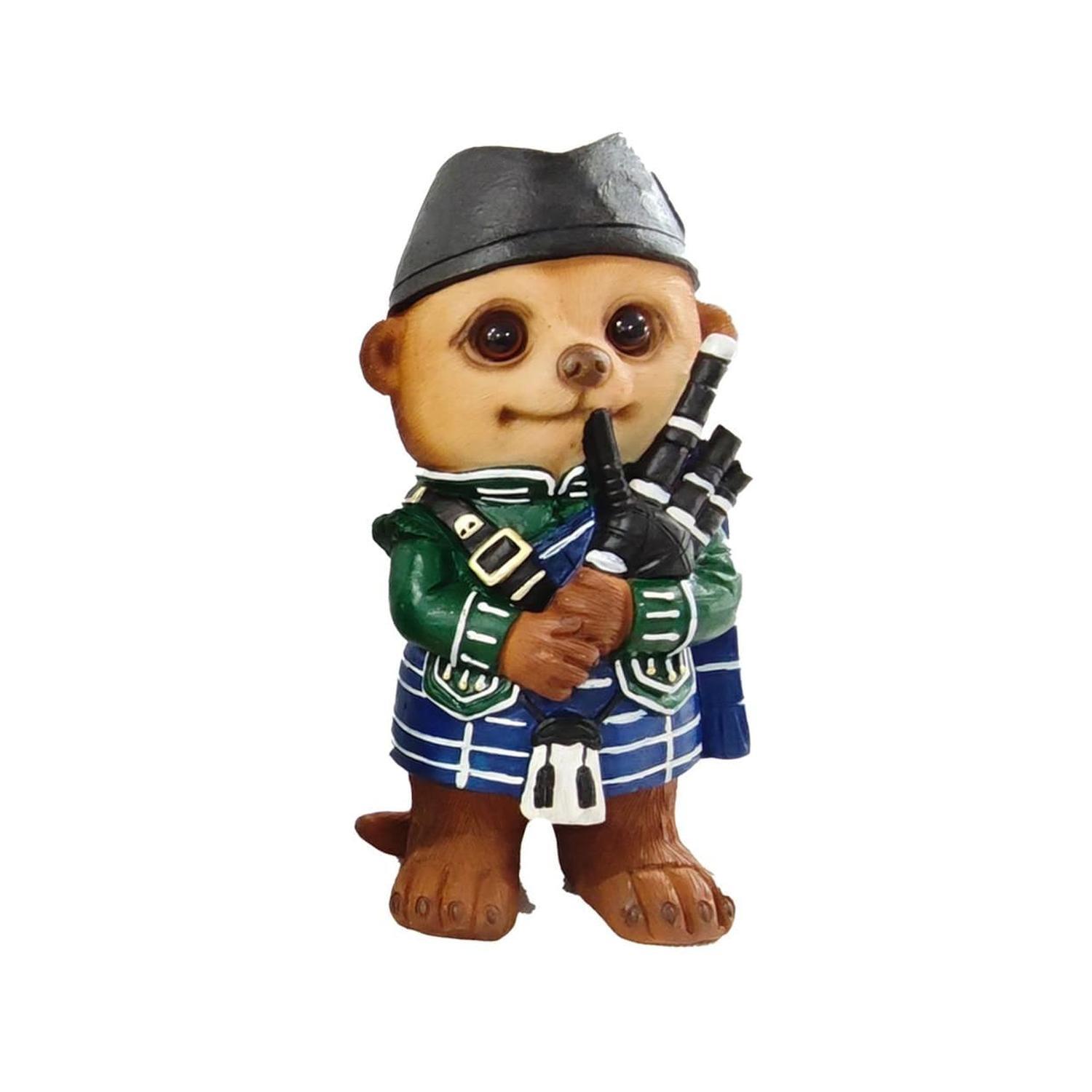 Meerkat Bagpiper Décor