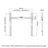 810-1400mm (32-55 inch) Fixed TV Mount
