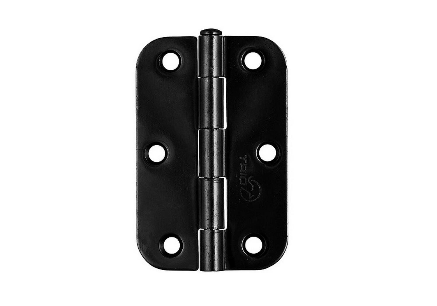 Radius Hinge Loose 100mm x 75mm x 2.0mm Matte Black
