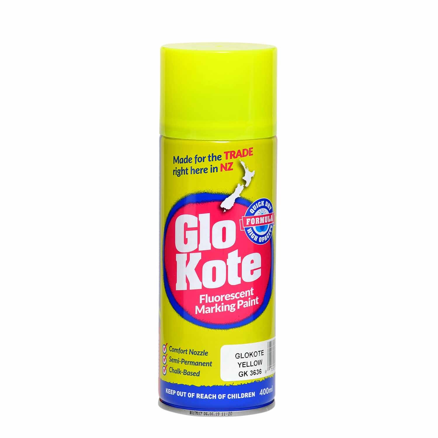 Fluorescent Marking Spray Paint 400 ml Yellow