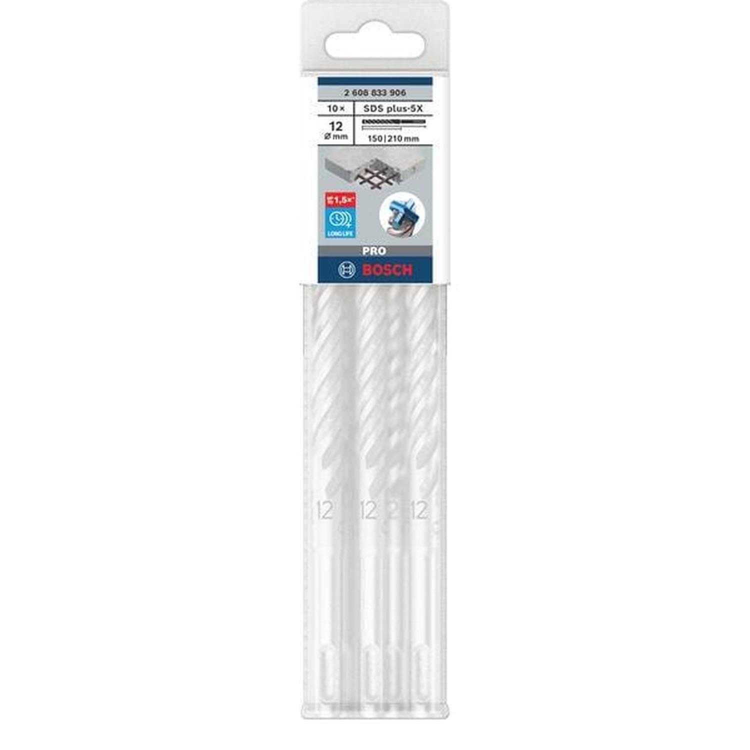 SDS Plus-5x Drill Bit 12 x 210mm