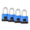 Weather Tough Excell Covered Laminated Steel Padlock With Boron Carbide Shackle