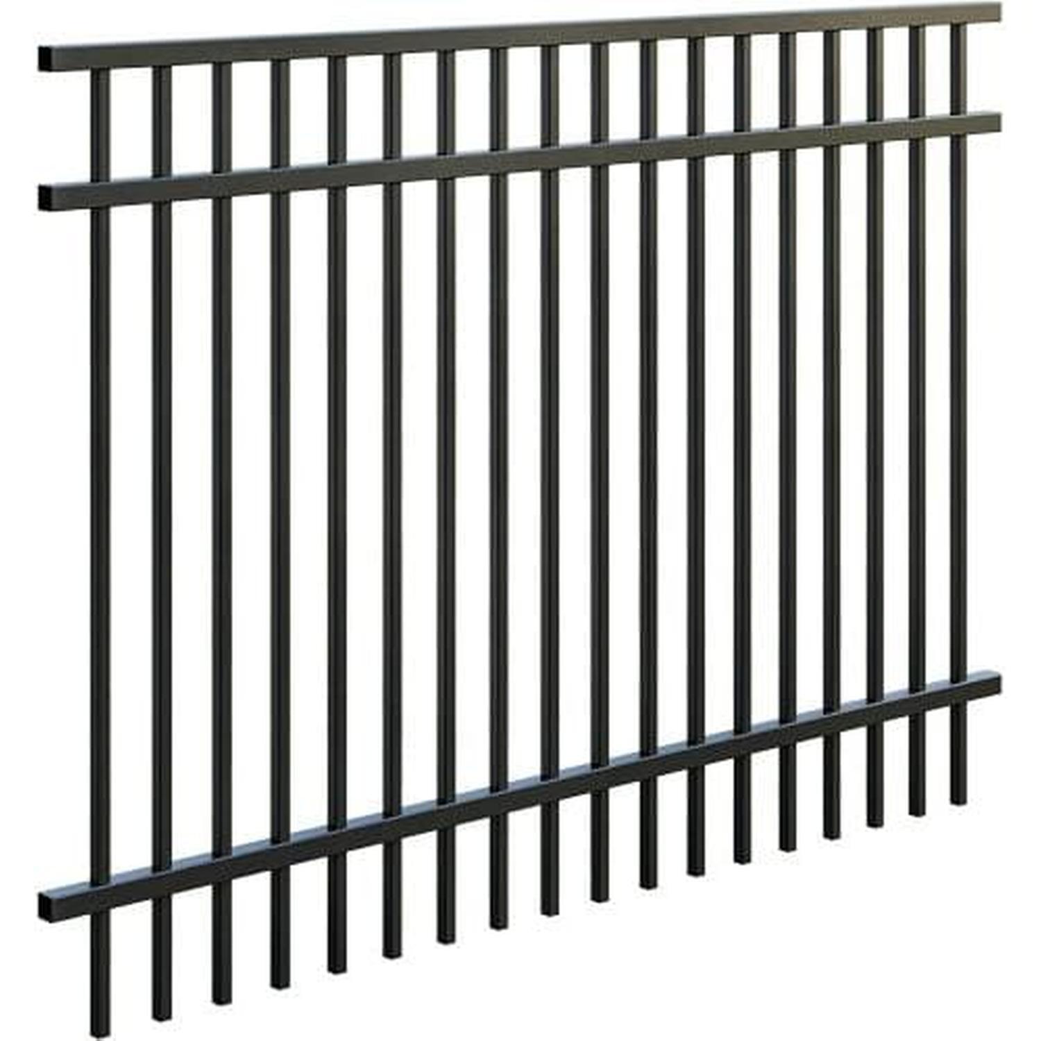 Kura Fence Panel H: 1500mm, W: 2250mm Black