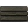WPC Slat Wall L:2.4m, W:169mm, H:26mm Graphite