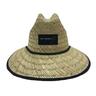 Unisex Wide Brim Straw Hat One Size Assorted