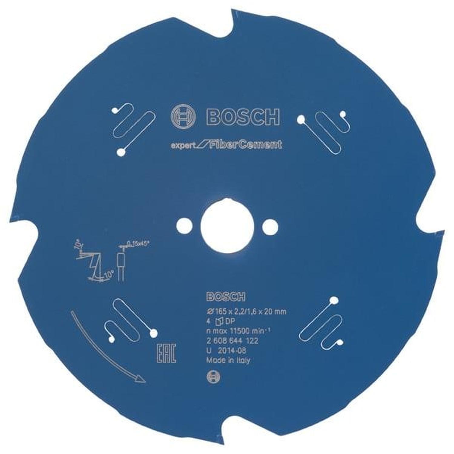 Fibre Cement Circular Saw Blade 4T 165mm