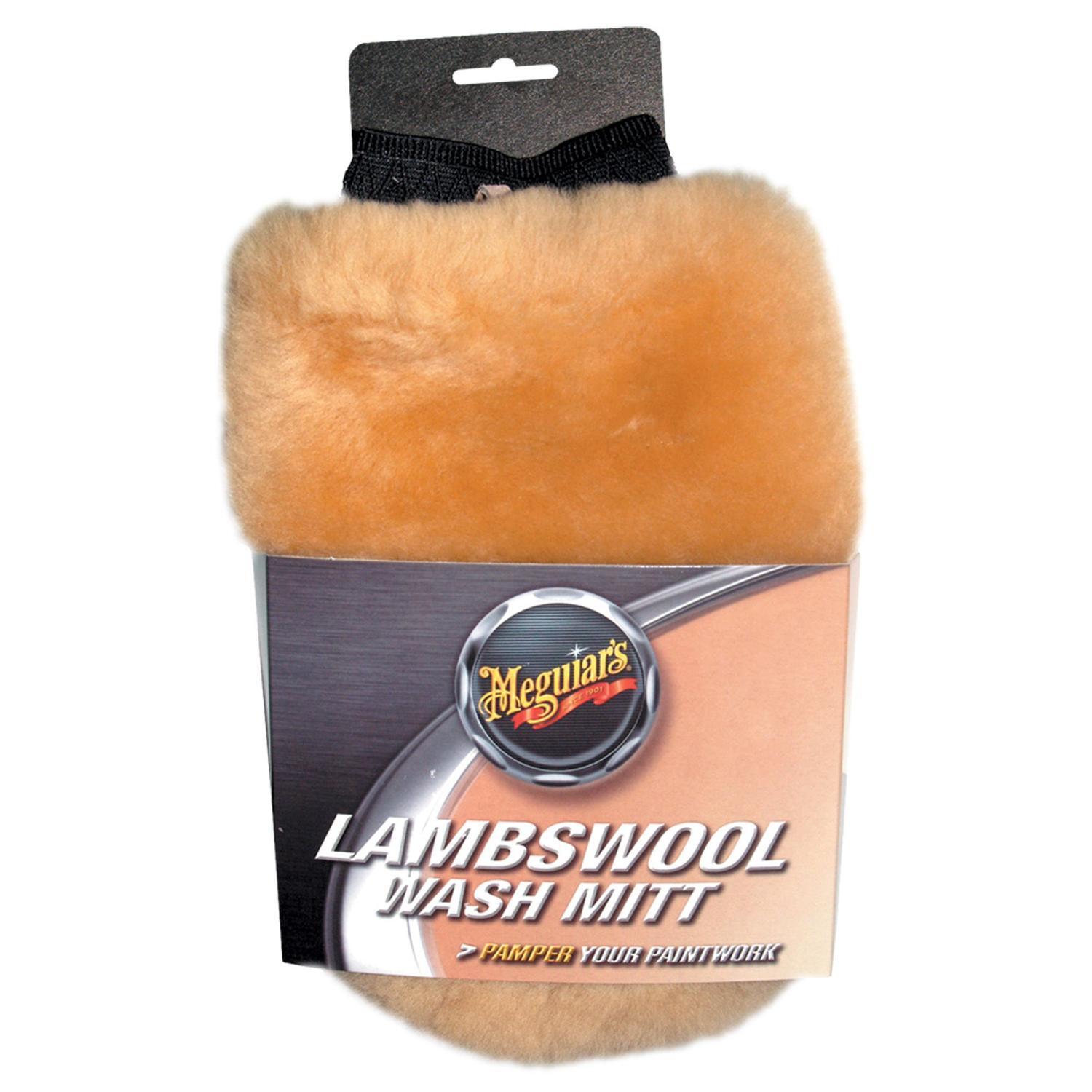 Lambswool Wash Mitt with Bug Remover