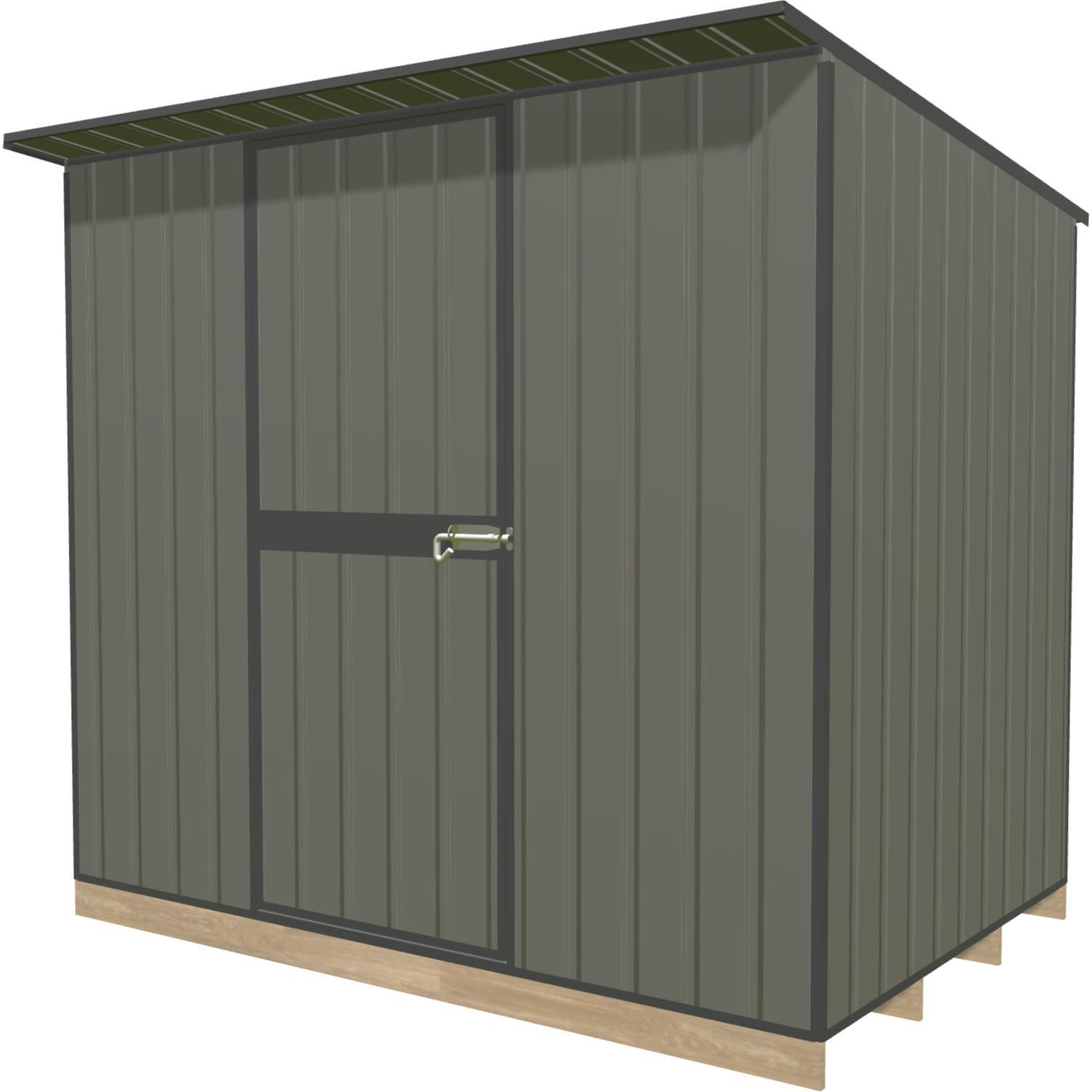 Shed H:1830mm, W:2280mm D:1530mm Assorted Colours