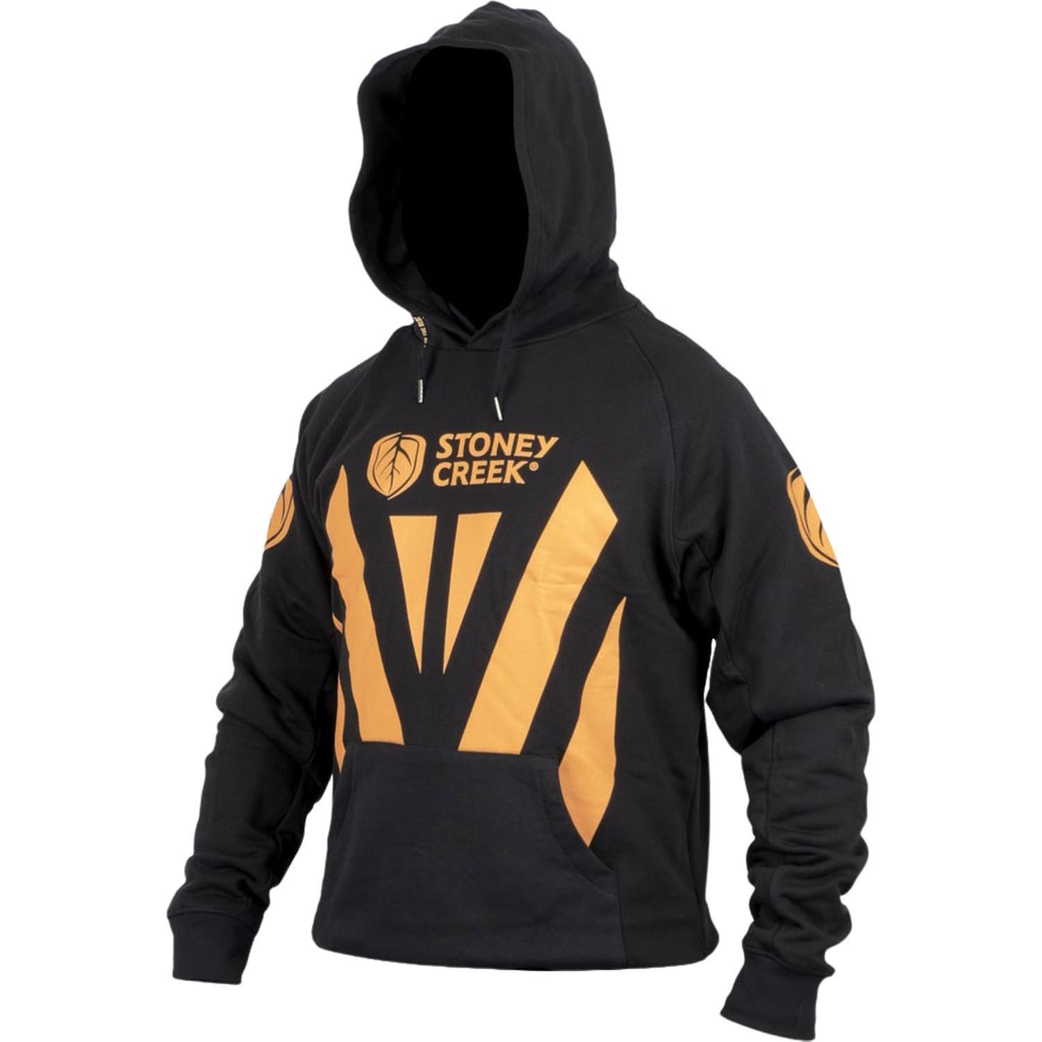 Hoodie 2XL Black/Orange