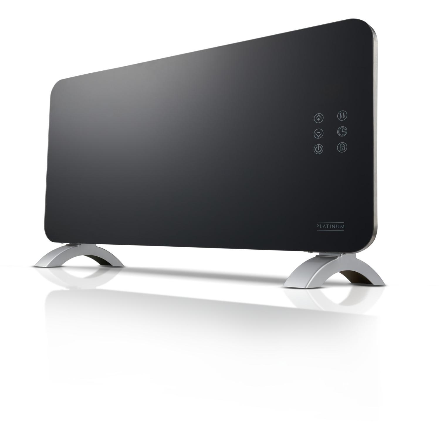Glass Panel Heater 1500W Black