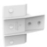 Gate Stop S3 Wood/Vinyl White