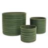 Indoor Stone Pot 12cm Olive