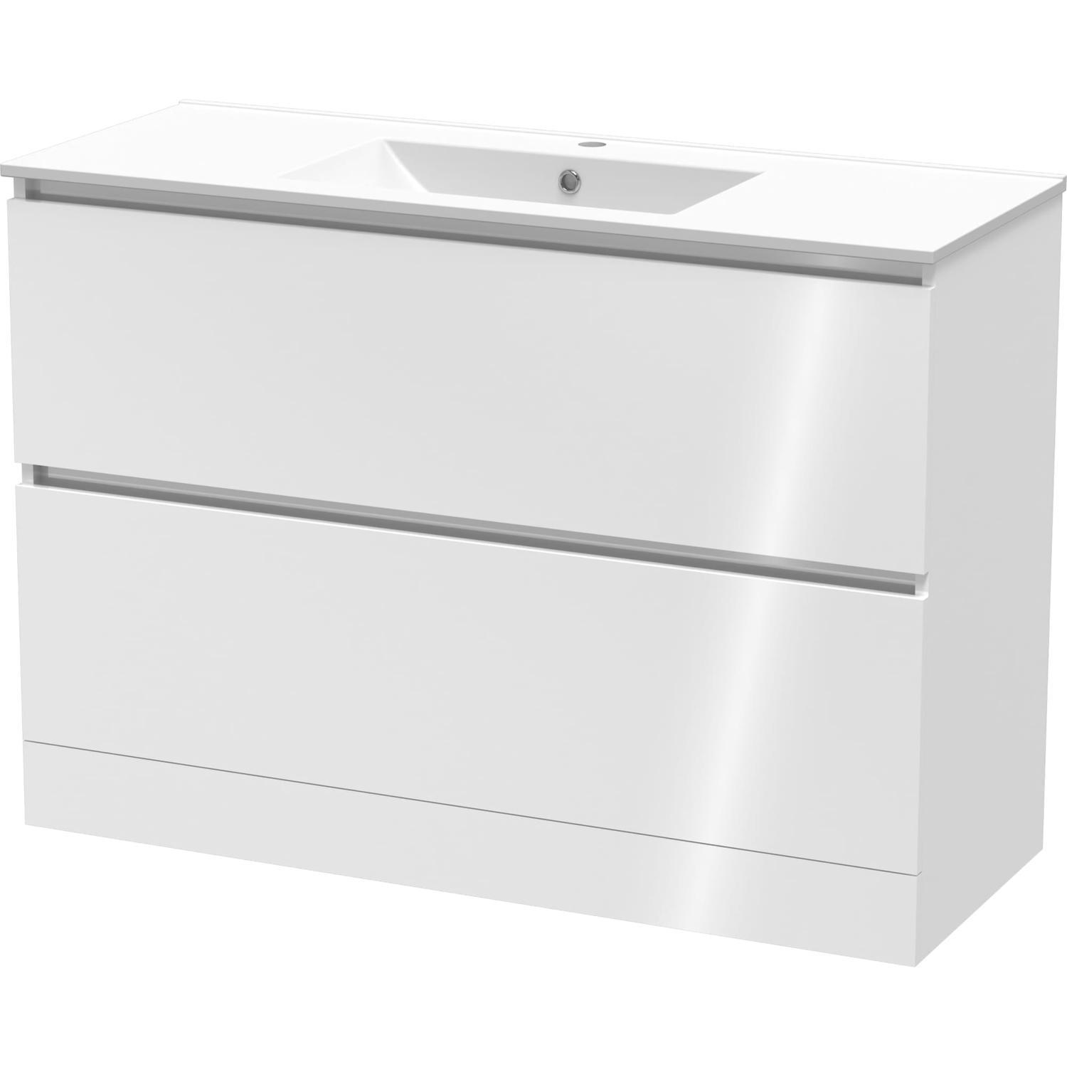 Double Drawer Floorstanding Vanity