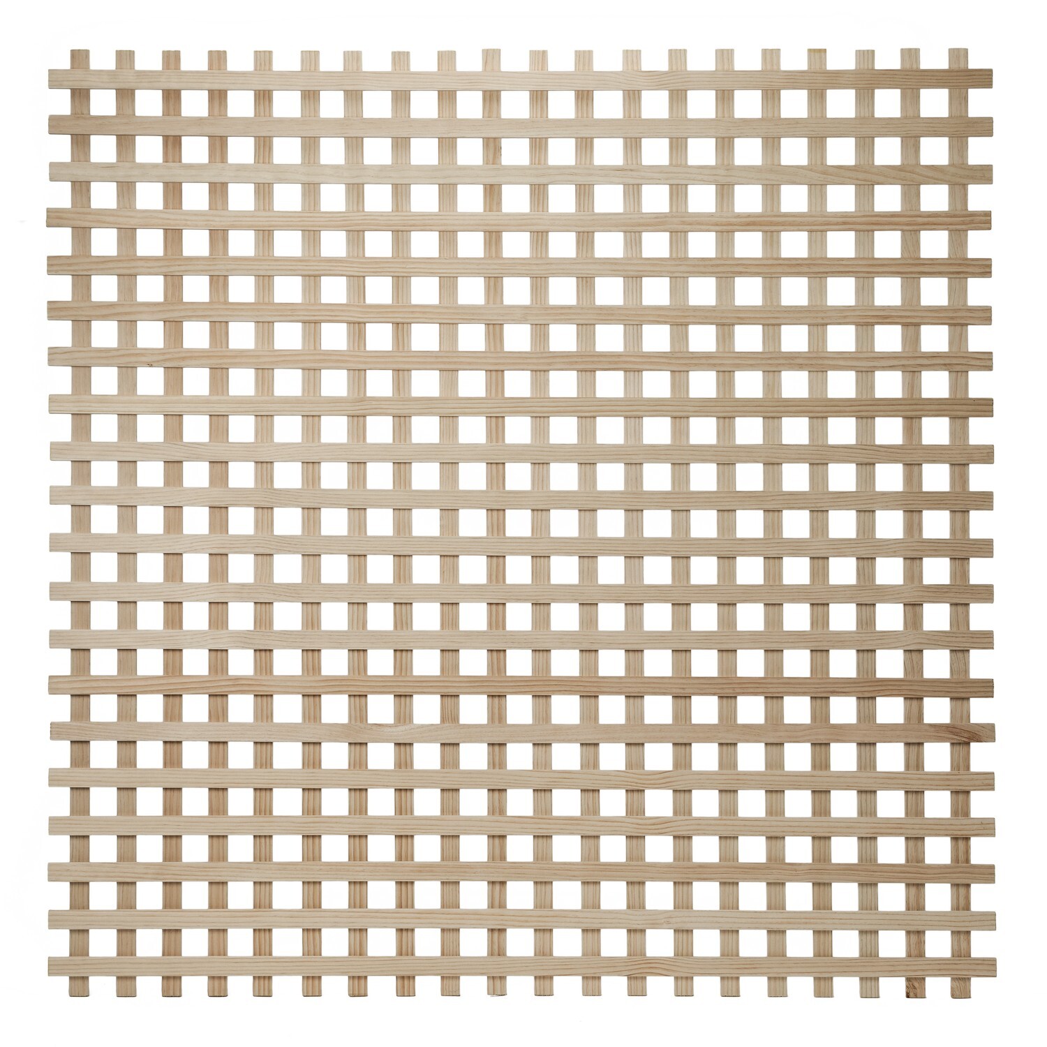 Square SS Trellis Unframed. 38x12 Premium Lath H:1800mm, W:1800mm