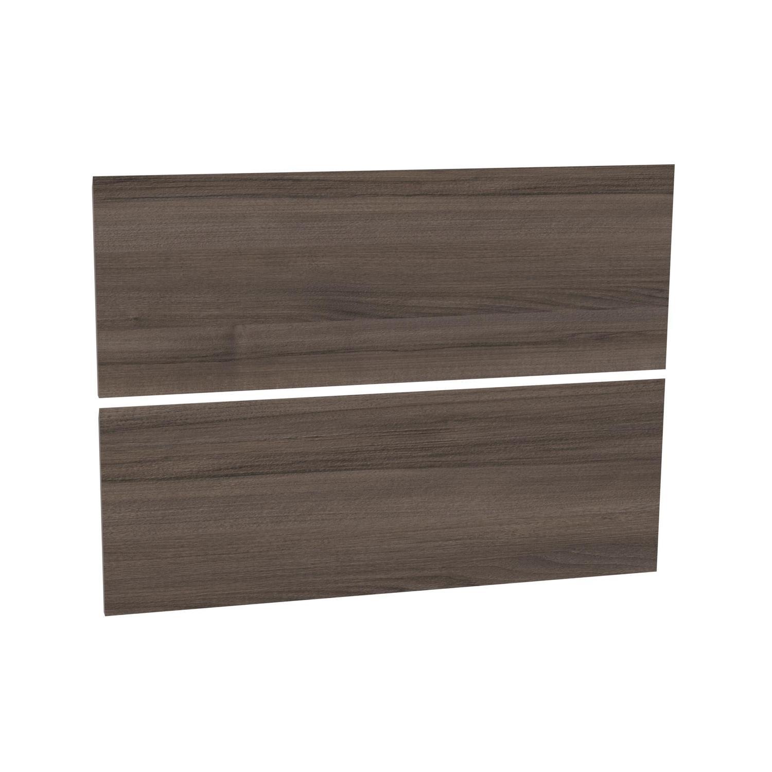 Floor 2 Drawer Handleless Drawer Front Set