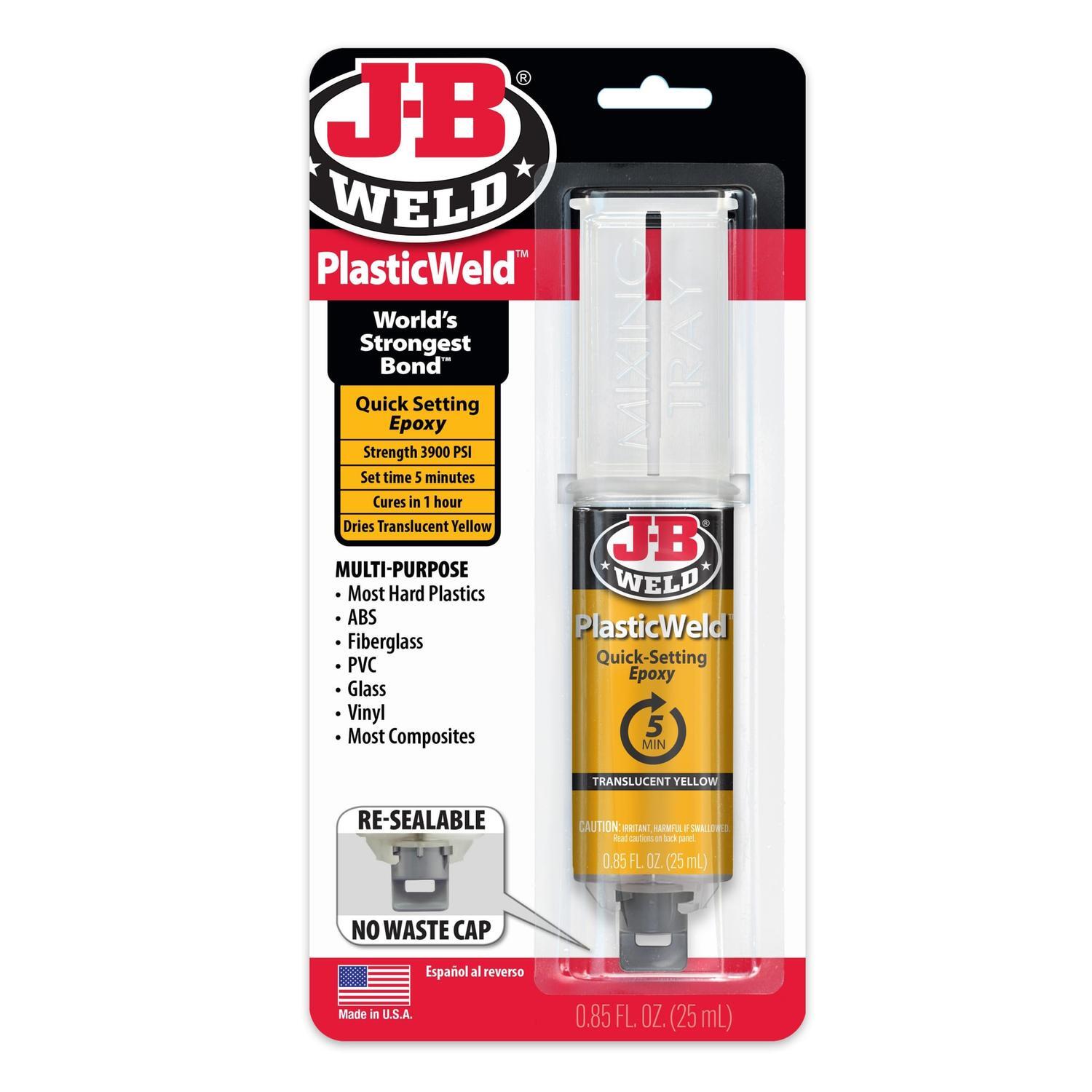 PlasticWeld Epoxy Syringe 25 ml