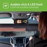 Four Button Visor Remote Control Garage Door Opener  Grey