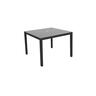 Morocco Outdoor Dining Table 1000 x 1000mm Charcoal