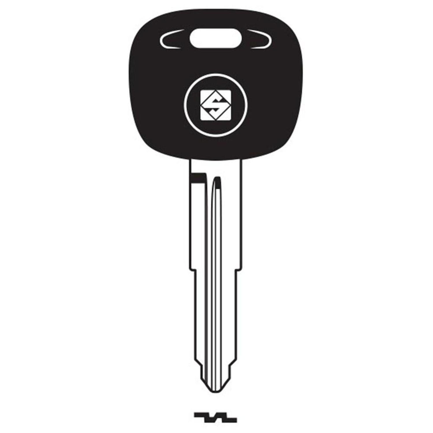 Automotive Key Black