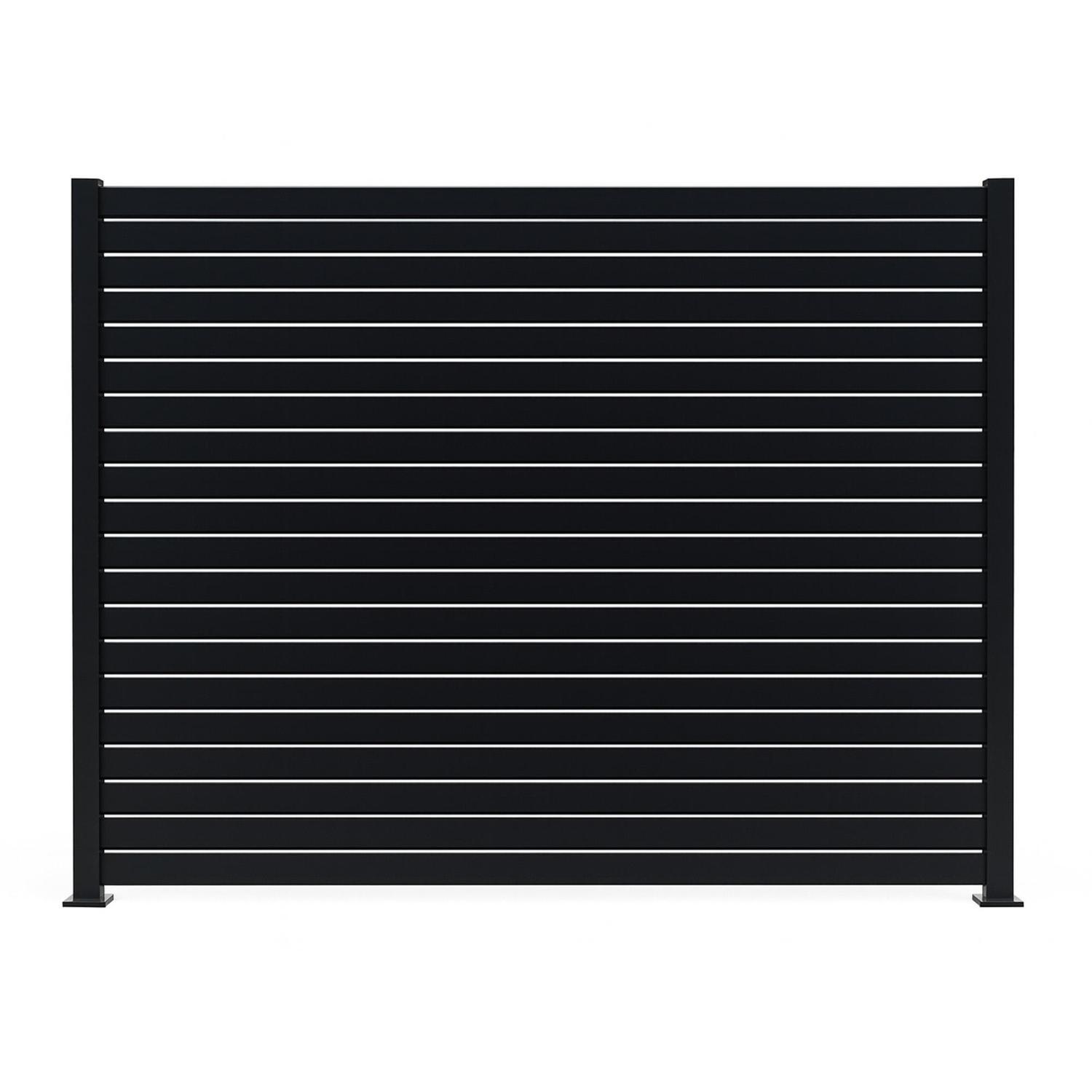 Xpress Fence Slat Kit for Fence Section 1800mm H x 2400mm  W  Satin Black