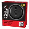 10 Year Wireless Interlink Heat Alarm Black