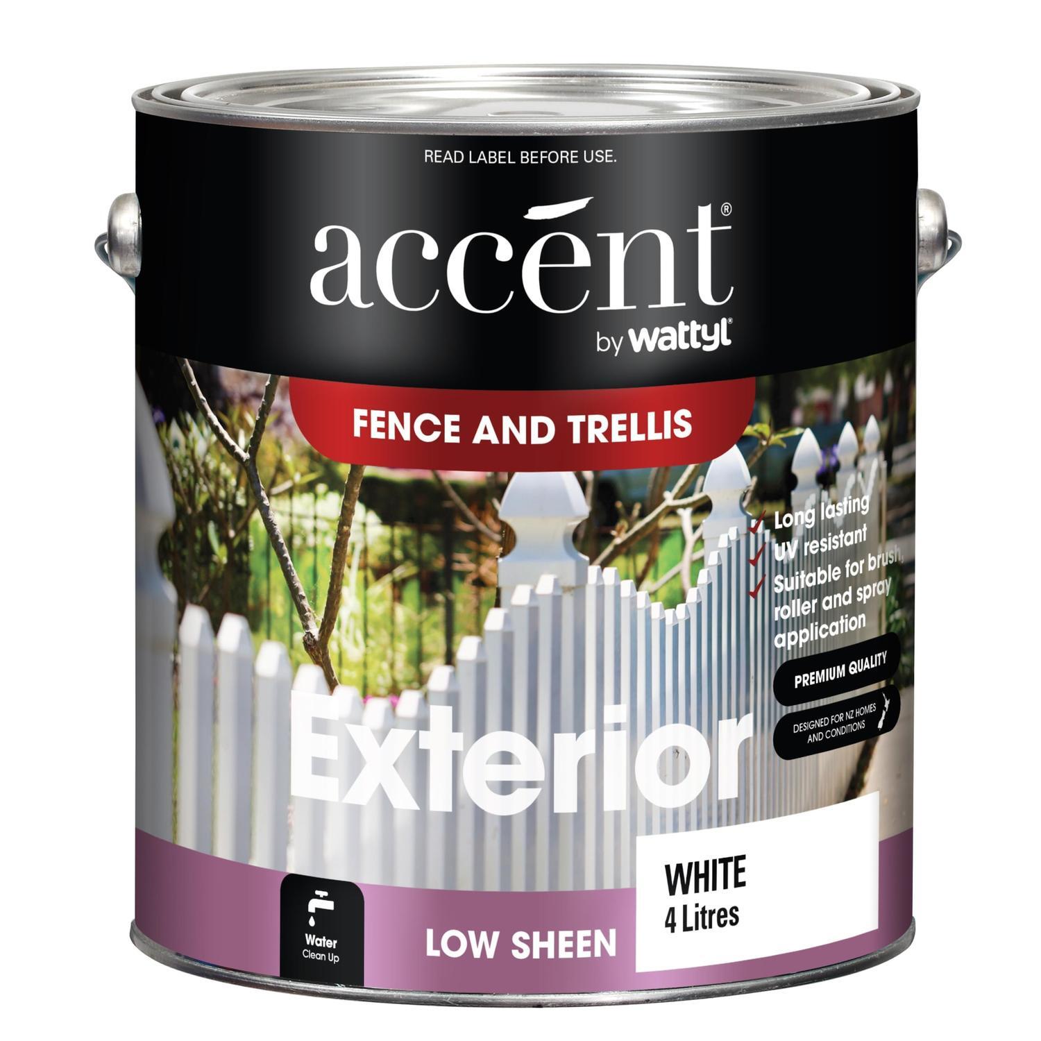 Fence Paint White 4L