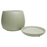 Indoor Addie Pot and Saucer 9cm Sage